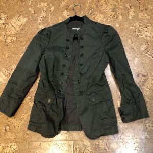 Green uniform style jacket